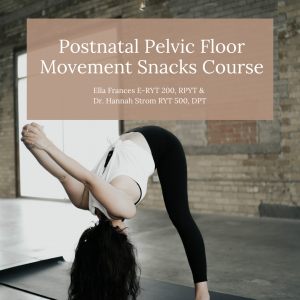 Postnatal Pelvic Floor Movement