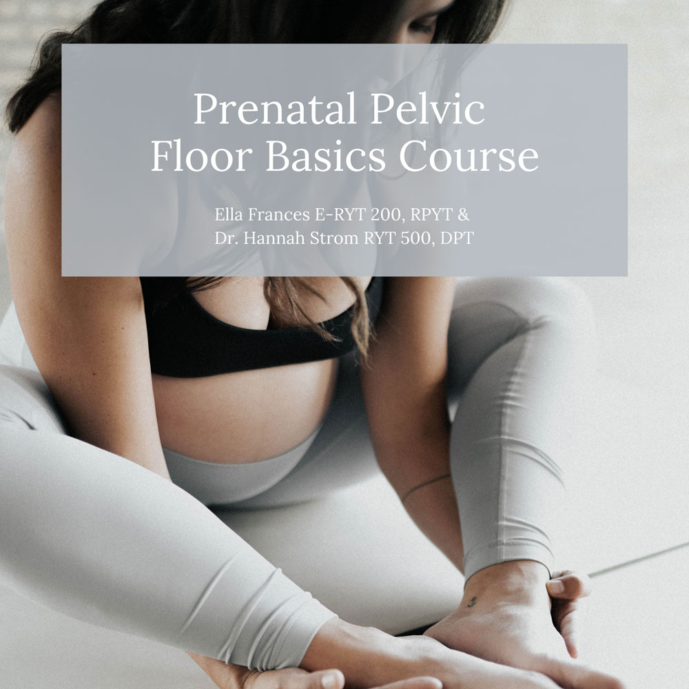 Prenatal Pelvic Floor Basics