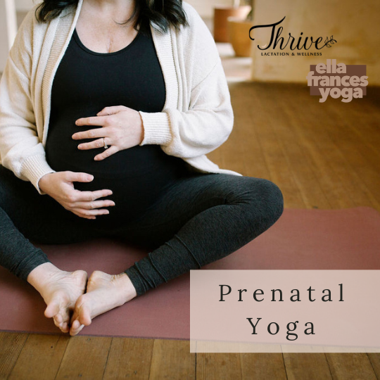 Prenatal Yoga at Thrive - ELLA FRANCES YOGA