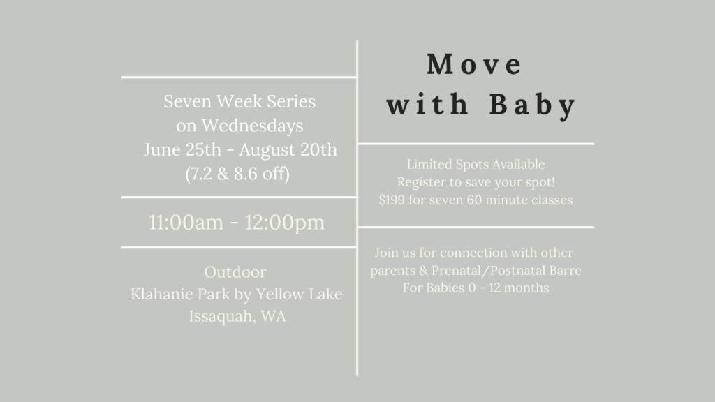 Move with Baby Issaquah